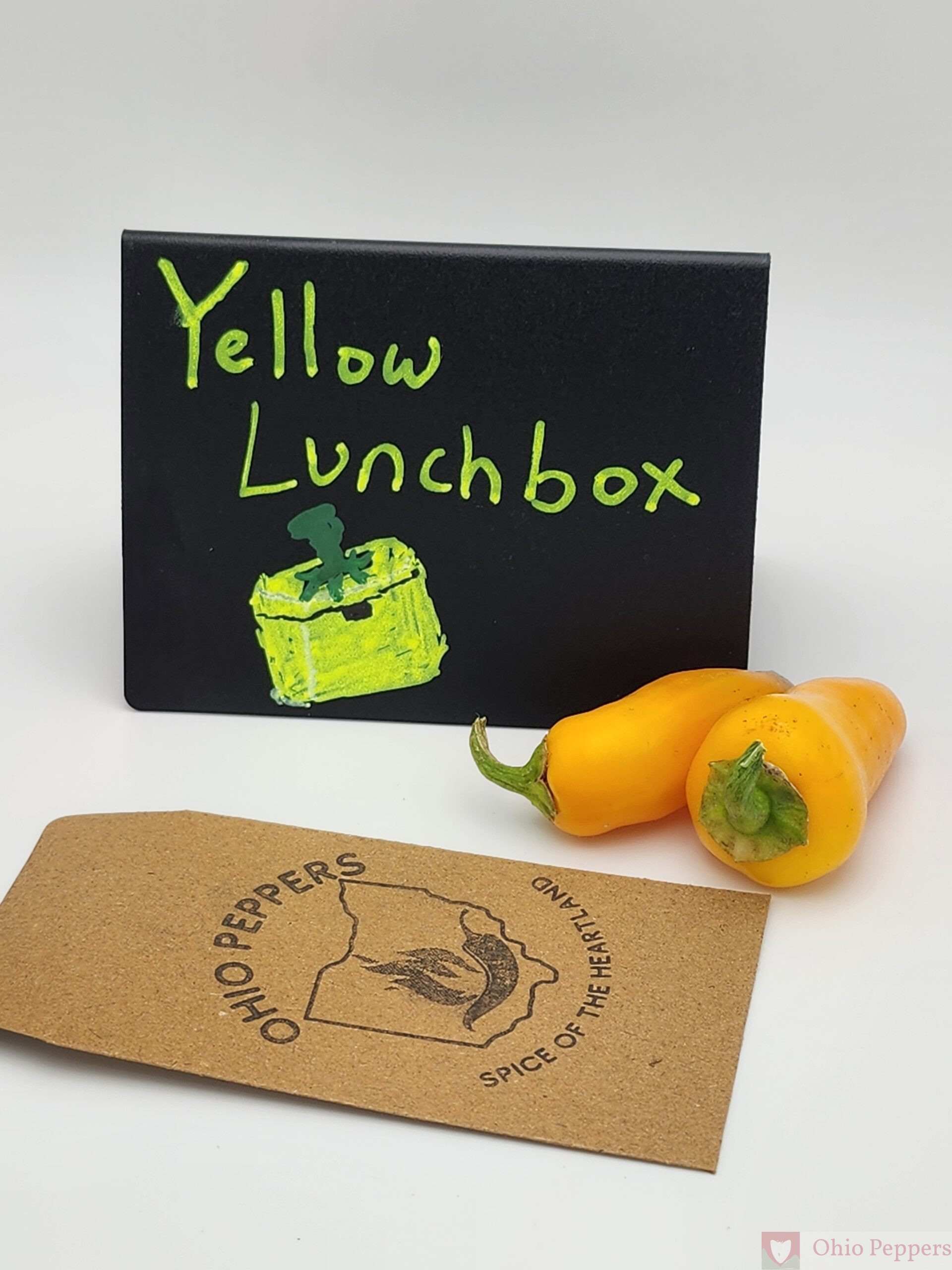 Lunch box yellow