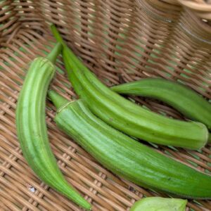 Okra pods